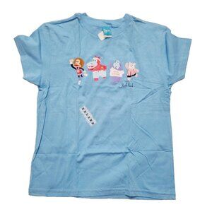 Vintage Paul Frank Tshirt, Julius Excercise, Blue, XS